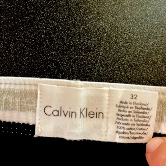 NWOT Calvin Klein 1 pair black briefs - Picture 4 of 4